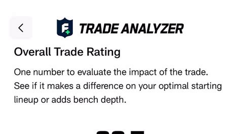 fantasy trade machine.